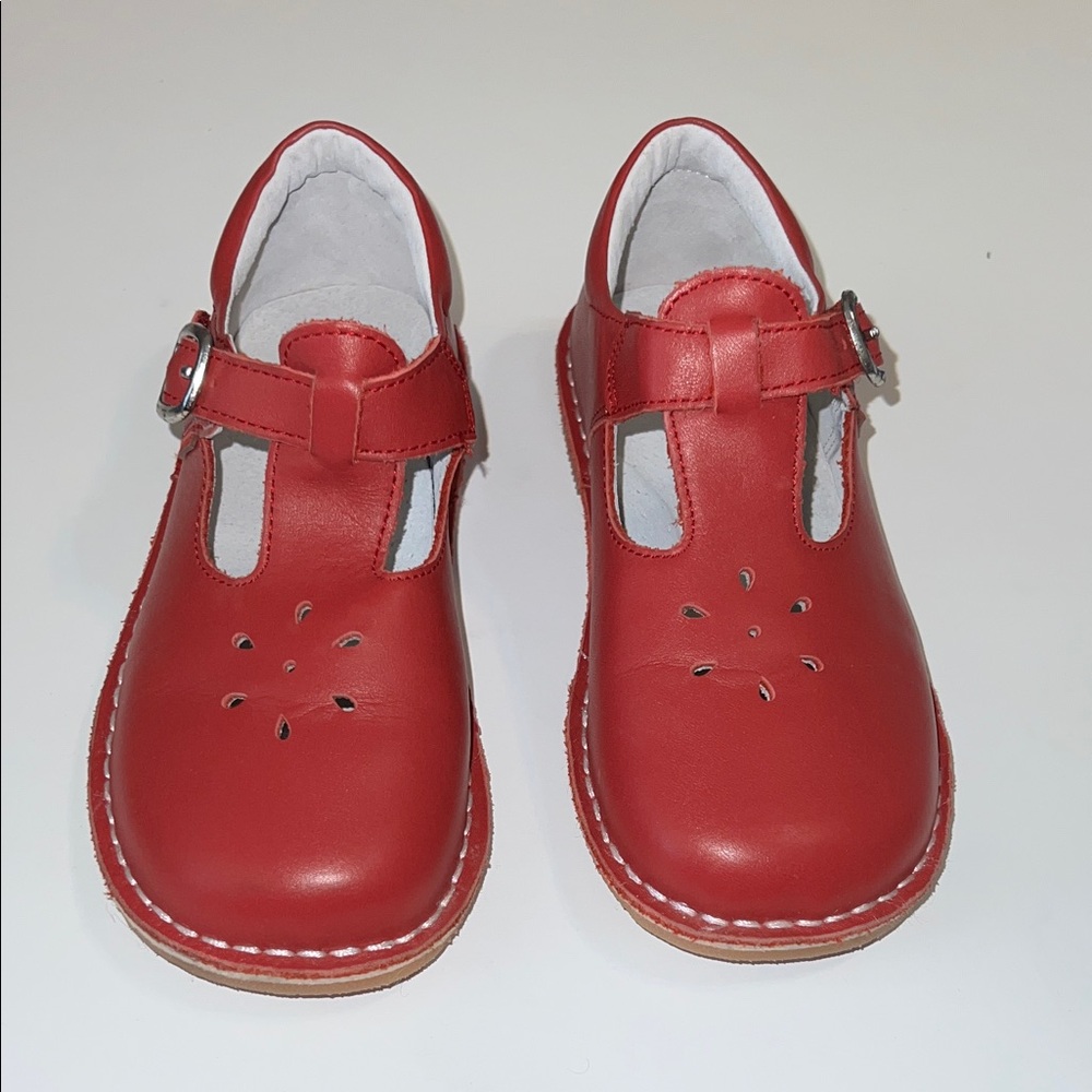 Lamour Classic Red Girls Shoes